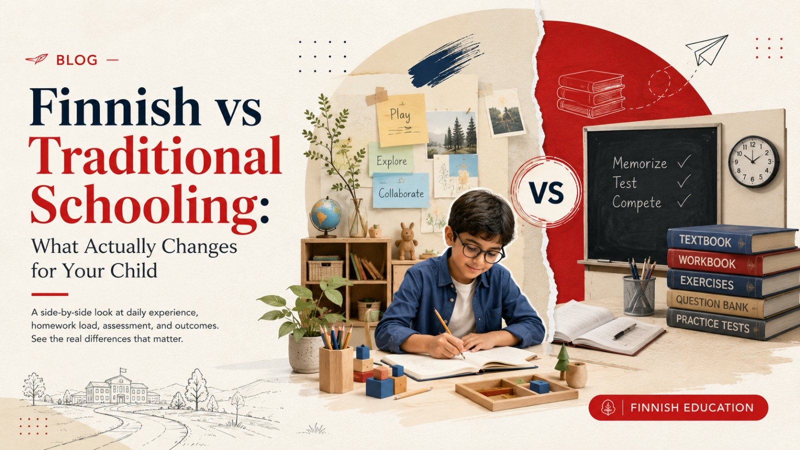 Finnish vs Traditional Schooling: What Actually Changes for Your Child